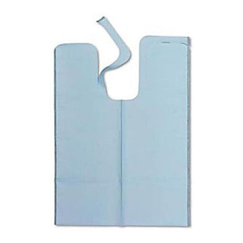 917345 2-Ply 17" 18" (Pack 500) TIDI Products TID Contour Neck Bib, Tissue + Poly, Latex Free, Lavender, x