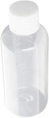 Othmro 20Pcs 60ml PE Plastic Lab Cylindrical Chemical Reagent Bottle, Small Mouth Transparent Liquid Storage Container