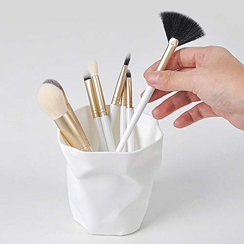 QDKVTNDJZ PP Multi-function Folding Pen Pencil Holder Decorative Desktop Holders Makeup Brush Office