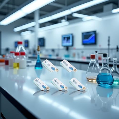 5pcs 10000 0.5C Disposable USB Temperature Recorder, Data Logger with Data Capacity, High Precision for Food, Chemical