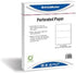 PrintWorks Professional 3 3/4" Perforated Paper, 500 Sheets, 20 lb, White (04331)