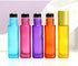 5 Pack 10ml Colorful Frosted Glass Roll On Bottles, Empty Essential Oil Glass Roller Bottle with Stainless Steel Roller