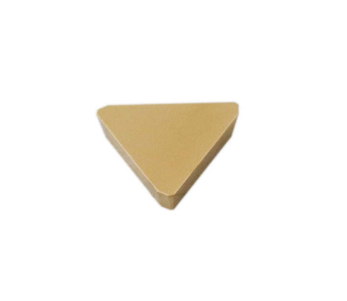 Accusize Industrial Tools TPG32(TPGN1603) Tin Coated Carbide Inserts, T Shaped, 10 Pcs/Box, 2127-1029x10