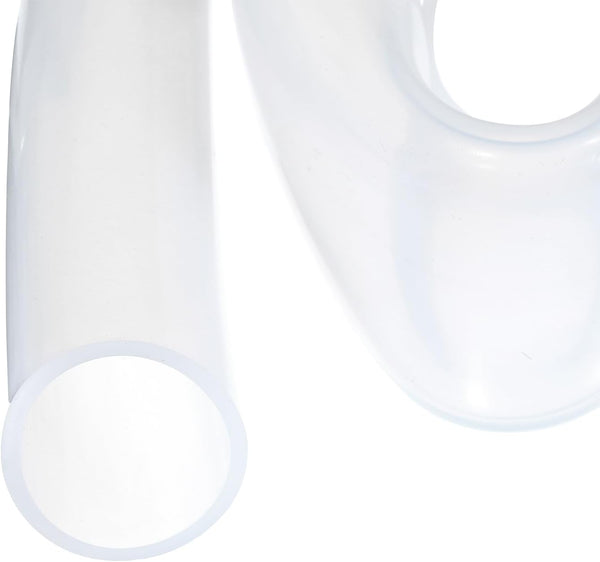 3.3ft Clear Silicone Tubing, 1/32" ID x 1/8" OD, 1mm x 3mm Industrial Plastic Hoses for Pump Siphoning Irrigation