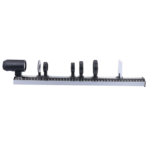 ULTECHNOVO Physical Optics Experiment Kit with 50cm Optical Bench, Professional Glass Convex