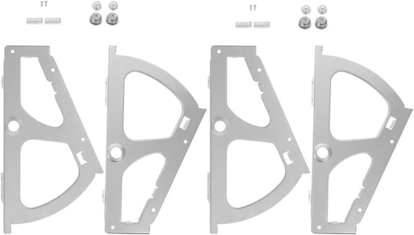 Cabilock Shoe Cabinet Flip Rack Hinges 2 Pairs Steel Bracket Replacement for