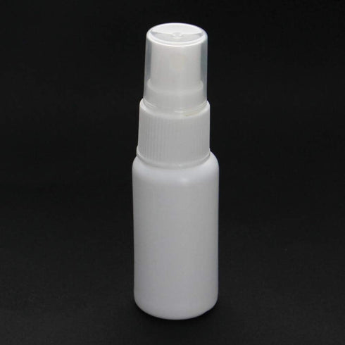 Othmro Fine Mist Spray Bottle, 20ml Plastic White Bottles Atomizer Pump, Refillable 5pcs