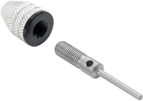 Keyless Drill Chuck Conversion Tool, Hex Shank Keyless Chuck for 0.3-6.5mm Drill Bits and Milling Cutters