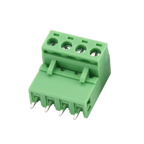 LuoQiuFa10 4-Pin 5.08mm Pitch Male Female PCB Screw Terminal Block Set