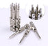 6 Piece Magnetic Triangular Screwdriver Bit Set, S2 Steel 1/4 Inch Hex Triangle Drill