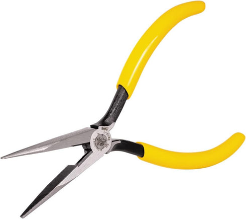 D203-7 7-Inch Klein Tools Needle Nose Pliers, Long Nose Side Cutters, Heavy Duty Alligator Pliers
