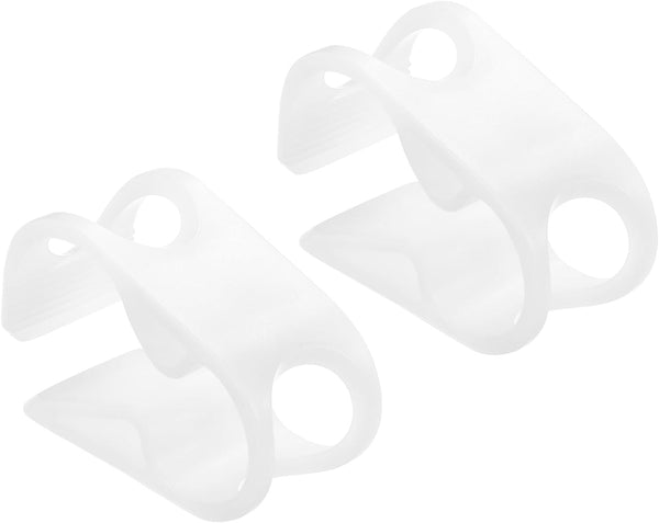PATIKIL Plastic Tube Tubing Clamps, 2Pcs Adjustable Hose Clamp Clip for Laboratory Pinch Valve