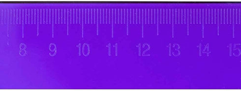 JAM PAPER Plastic Clipboards - Letter Size (9 x 12.5) - Violet Purple, Clip Board Sold Individually
