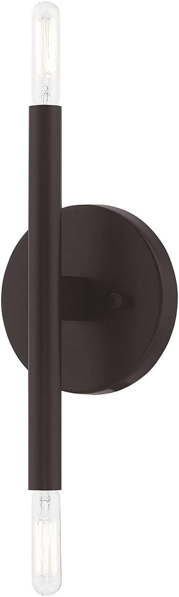 Livex Lighting 2 Lt Bronze ADA Wall Sconce
