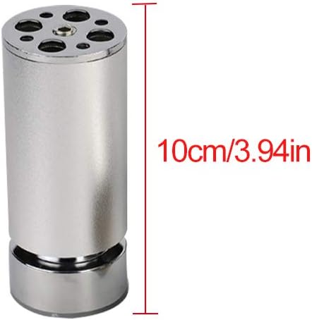 HJYCLFAZU Set 4 Closets,Wardrobes,Tv Tables(10cm/3.94in) Furniture Legs Metal Replacement Legs,Each of DIY Table is