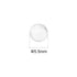 uxcell 5.5mm Solid Round Clear Glass Ball, 500pcs Soda Lime Glass Beads for Boiling Stones