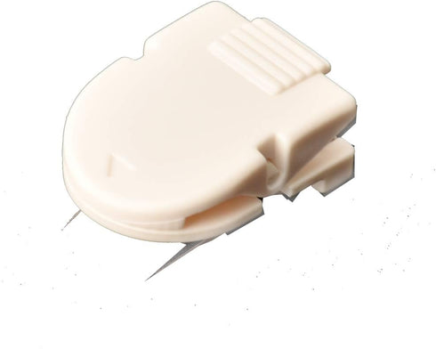 Mike Panel Cubicle Clip for Fabric Panels Standard Size Pack of 20, 40-Sheet Capacity, White