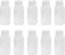 Othmro 10pcs 100ml/3.38oz Plastic Lab Chemical Reagent Bottles, Square Wide Mouth Liquid/Solid Sample Storage Container