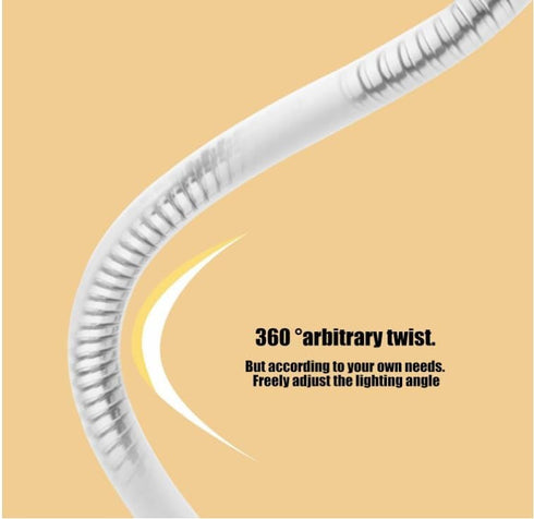 Gooddyiyukey 3 Dimmable Desk Lamp with Pen Holder, Brightness Levels Gooseneck Rechargeable Adjustable Cute Desk Lamp