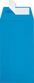 LUXPaper #7 Coin Envelopes, Peel & Press, 3 1/2" x 6 1/2", Pool Blue, 80lb. Text, 50 Qty
