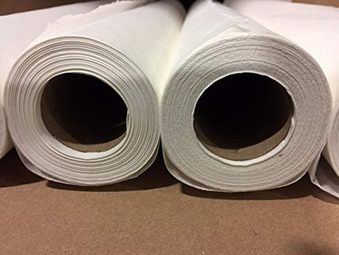 12 18 Inches 125 Exam Table Paper Rolls by ScripHessco - Chiropractor and Medical Table Paper - White, Crepe Finish