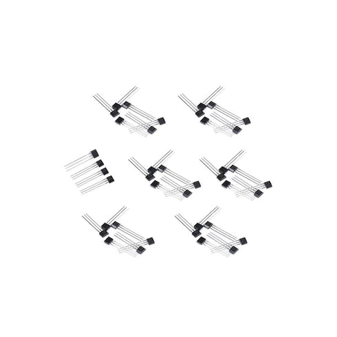 40PCS 3 Pins Hall Effect Sensor Magnetic Detector, 41F/0H41/SH41/SS41F/S41 Bipolar for Electric Vehicle Motor