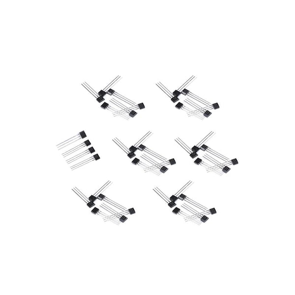 40PCS 3 Pins Hall Effect Sensor Magnetic Detector, 41F/0H41/SH41/SS41F/S41 Bipolar for Electric Vehicle Motor