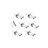 40PCS 3 Pins Hall Effect Sensor Magnetic Detector, 41F/0H41/SH41/SS41F/S41 Bipolar for Electric Vehicle Motor