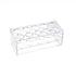 Clear Acrylic Test Tube Rack - 12 Sockets for 10ml, 25ml, 50ml, 100ml Test Tube (12 Hold 10ml)