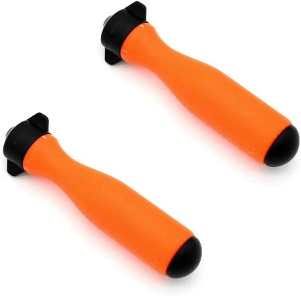 2 Pack Round File Handle with Adjustable Tightening Nut, Plastic Nylon Handles for 4mm-5mm Hole Saw