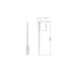 VCCGY 40Pcs 3ml Plastic Transfer Pipettes - Disposable Droppers for Watercolor Art, Science Laboratory, Handmade