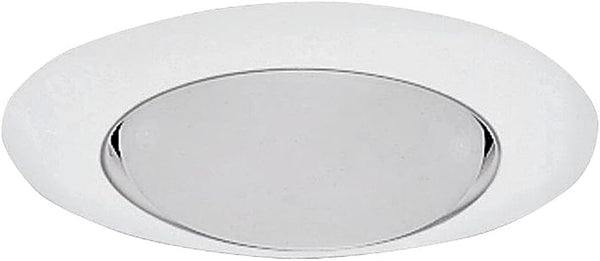 Halo 401P, 6" Trim Open Large Aperture White Trim