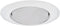 Halo 401P, 6" Trim Open Large Aperture White Trim