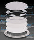 3W 4W 6W 9W 12W 15W 18W 24W 3W) BSOD LED Panel Light Flat Lamp Round Ultra-Thin Recessed Ceiling Light Downlight