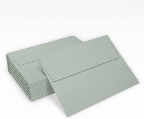 LUXPaper A7 Invitation Envelopes | 5 1/4" x 7 1/4" | Slate Gray | 70lb. Text | 50 Qty