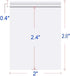 Small Mini Plastic Bags for Jewelry, Pill, Snack, Coin, Earring, Small Business, 150PCS Thick Transparent 2"×2.4"