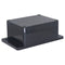 Watertight Junction Box, IP67 Waterproof Project Box Durable ABS Plastic for DIY Electrical Project with Wall Fixed Ear