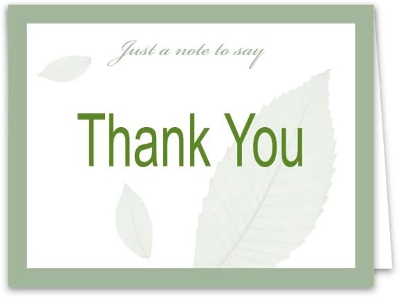 Generic Thank You Greeting Cards for Auto Dealerships - 4.5"" x 5.5"" with