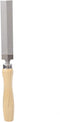 Rhombic File Coated Hand File with Wooden Handle for Metal Glass Grinding, Woodworking Garden Tool (5 inches)