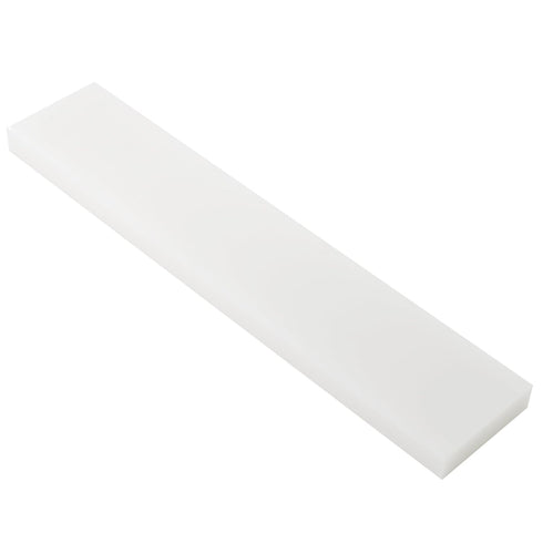 HDPE Block White PE Polyethylene Rectangular Solid Plastic Tapping Block for DIY Projects and Home Floor Improvement