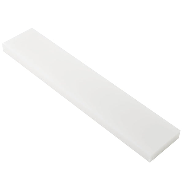 HDPE Block White PE Polyethylene Rectangular Solid Plastic Tapping Block for DIY Projects and Home Floor Improvement