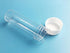 erioctry 25ml Plastic Containers Tubes Vials Sample Container with Screw Cap, Storage Containers (Pack of 12)