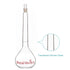 stonylab Class A Glass Volumetric Flask with Stopper, Borosilicate Heavy Wall, 100 ml Tolerance ±0.10 ml
