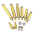 XINGYHENG 280pcs M2.5 Brass Male-Female Spacer Standoff Screw Nut Assortment Kit with Stainless Steel Screws