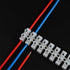 6pcs 450V 35A 12P Double Row Covered Barrier Screw Terminal Block Strip