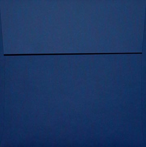 LUXPaper Square Invitation Envelopes | Peel & Press | 6 1/2" x 6 1/2" | Navy Blue | 80lb. Text | 50 Qty by LUXPaper