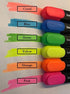 Schneider Job Highlighter, Chisel Tip, 1 + 5 mm, Black Barrel, Green Ink, Box of 10
