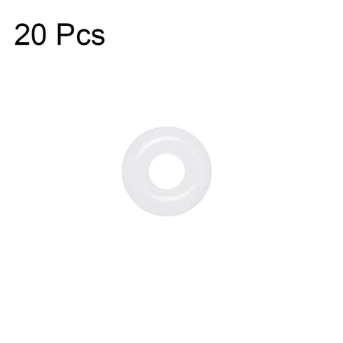 uxcell Silicone O-Rings, 5mm OD 2mm ID 1.5mm Width VMQ Seal Gasket for Pipe Repair, Pack of 20