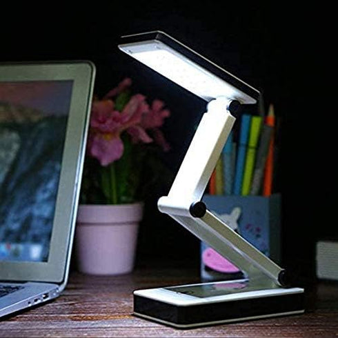 Super Bright COB LED Portable Desk Lamp Foldable Sensitive Control Battery and USB Powered (No Battery)