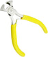 Nail Puller, 4.1 Inch End Cutting Plier, High Carbon Steel Staple Puller for Jewelry Making and Repair